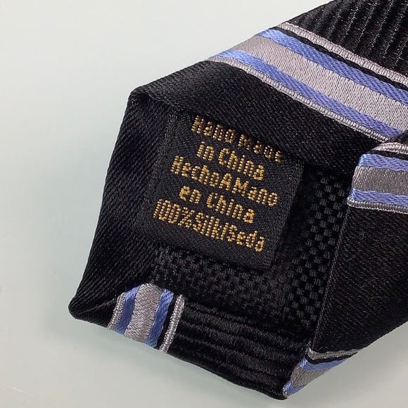 President Donald J Trump Signature Collection Silk Stripes neck tie NEW NWT - Picture 8 of 13